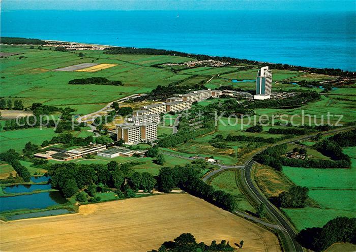 Schoenberg Holstein Fliegeraufnahme Ferienzentrum Holm