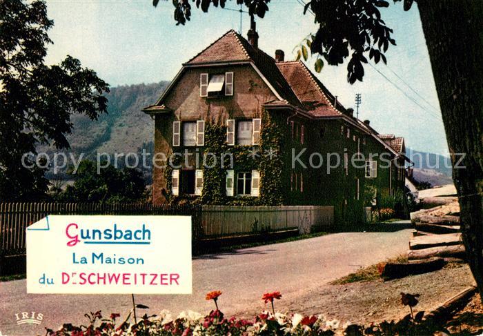 Gunsbach Maison du Dr Albert Schweitzer