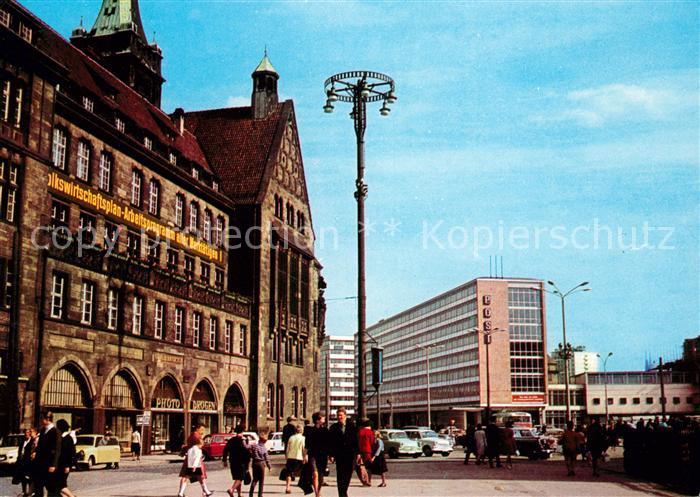 Karl-Marx-Stadt Markt Rathaus