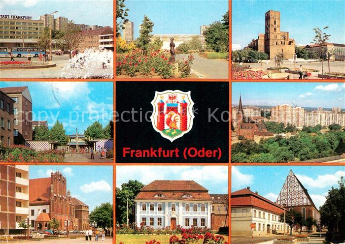 Frankfurt Oder Hotel Stadt Frakfurt Rathaus Marienkirche