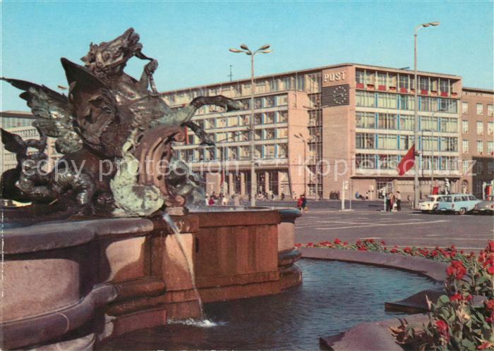 LEIPZIG Sachsen Hauptpostamt Karl-Marx-Platz