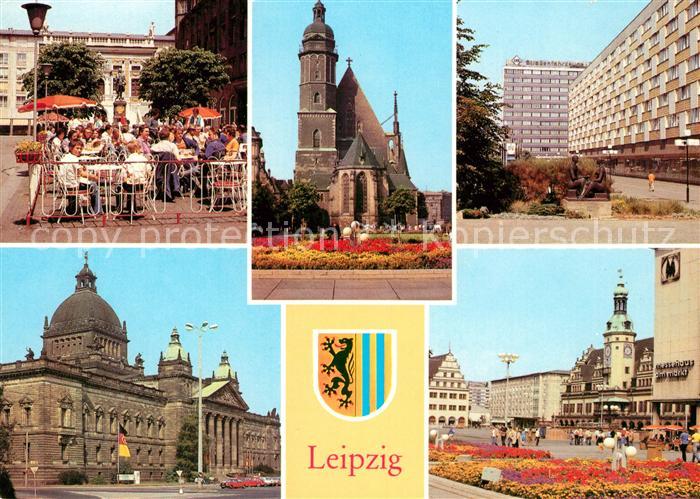 LEIPZIG Sachsen Naschmarkt Thomaskirche Georgi-Dimitroff-Museum