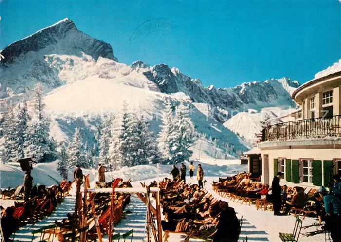 GARMISCH-PARTENKIRCHEN Bayern Kreuzeckhaus Alpspitze Zugspitze