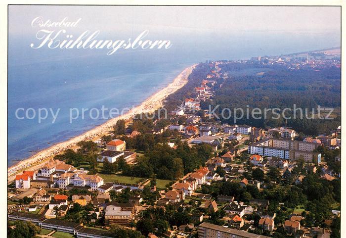 Kuehlungsborn Ostseebad Fliegeraufnahme