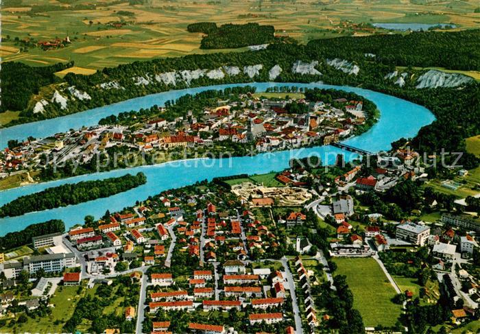 Wasserburg Inn Fliegeraufnahme