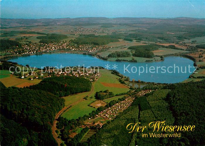 Altenkirchen Westerwald Fliegeraufnahme Wiesensee
