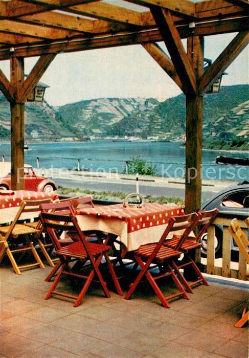 St Goarshausen Raststaette Loreley Burg Katz