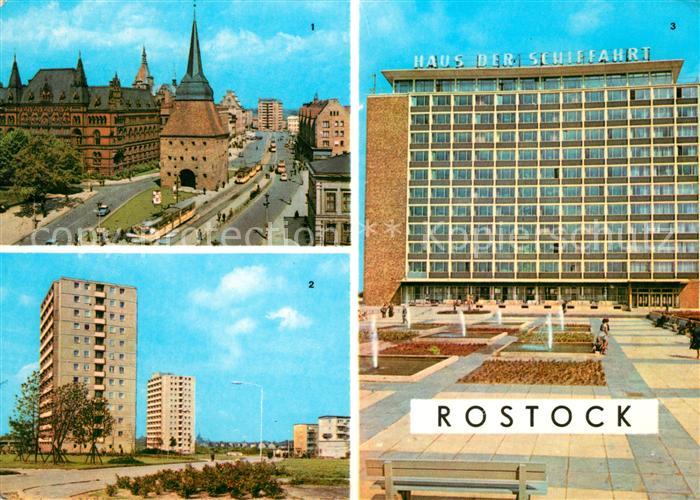 Rostock Steintor Ziolkowskistrasse Haus der Schiffahrt