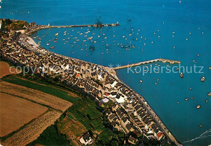 Cancale Fliegeraufnahme Port