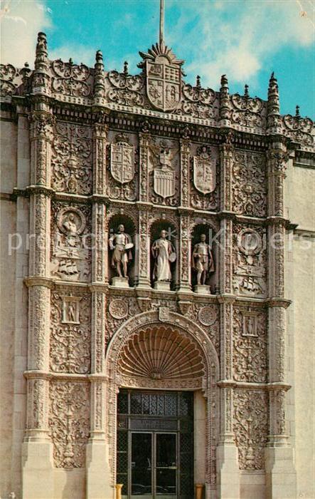 San Diego California Entrance Fine Arts Gallery Balboa Park