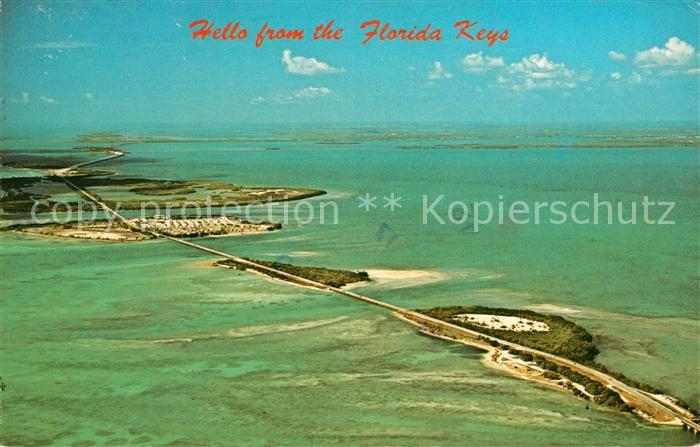 Key West Fliegeraufnahme Seven Mile Bridge