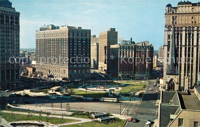 Detroit Michigan Grand Circus Park