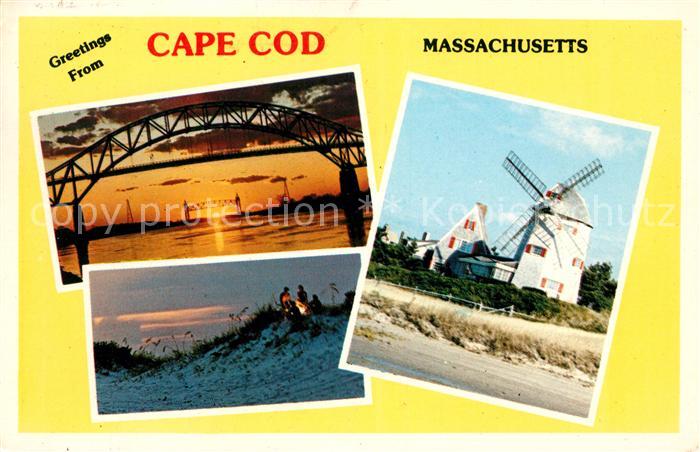 Boston Massachusetts Cape Cod Windmuehle Bruecke