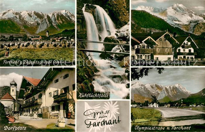 Farchant Dreitorspitze Olympiastrasse Zugspitzgruppe