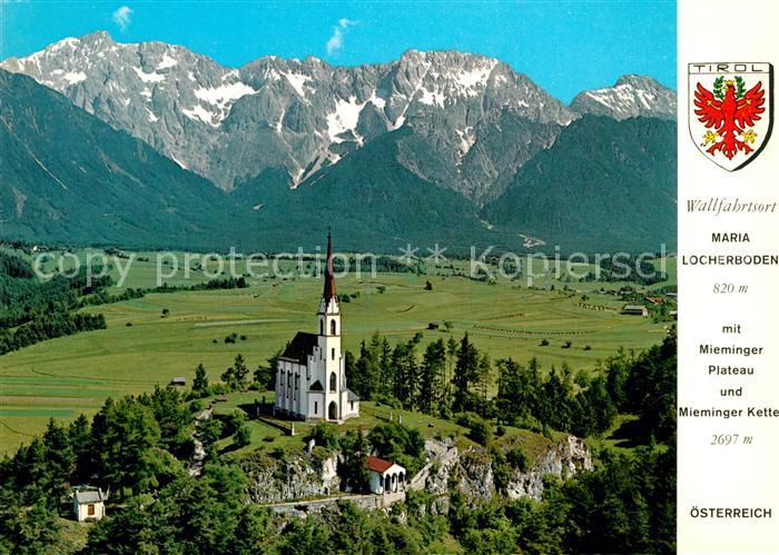 Oberinntal Fliegeraufnahme Wallfahrtskirche Maria Locherboden