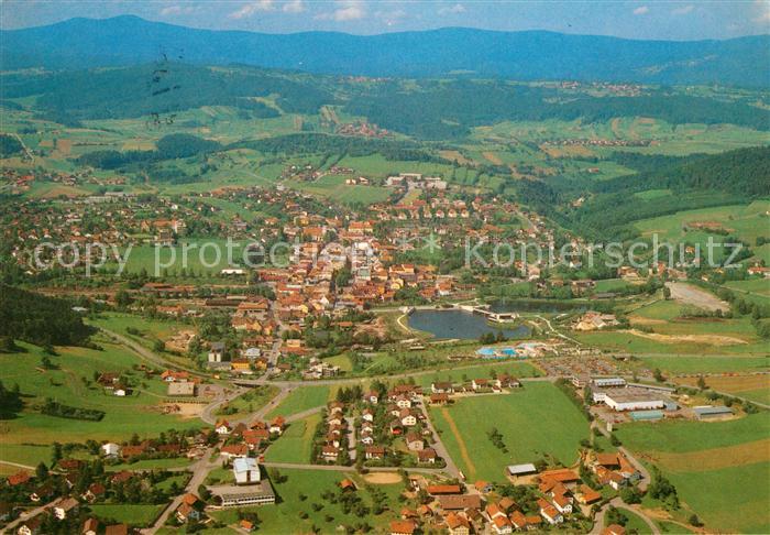 Grafenau Niederbayern Fliegeraufnahme