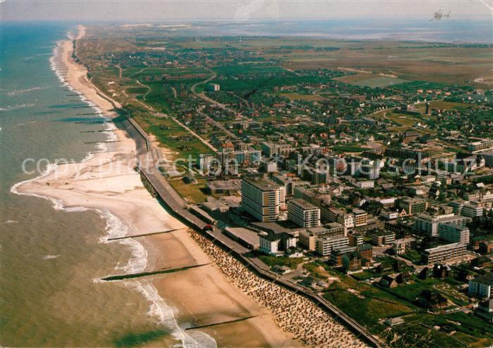Westerland Sylt Fliegeraufnahme