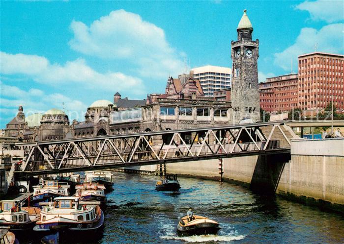 Hamburg St. Pauli Landungsbruecken