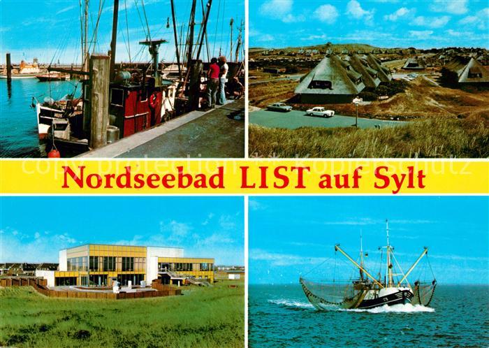 List Sylt Fischerboot Hafen