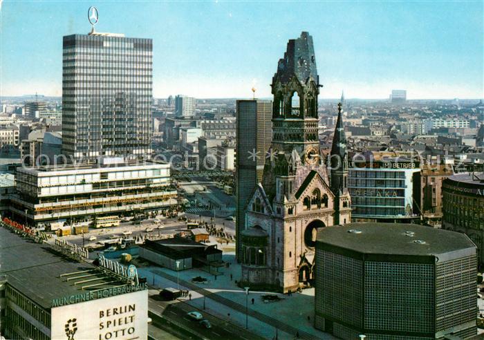 BERLIN CITY Europa Center Kaiser-Wilhelm-Gedaechtniskirche