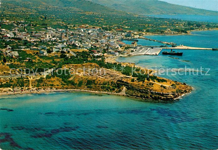 Aegina Egina Fliegeraufnahme Apollotempel