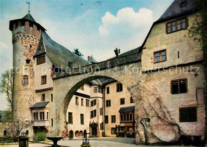 Steinbach Michelstadt Schloss Fuerstenau Innenhof