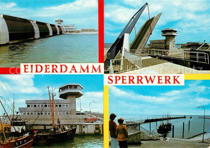 Wesselburenerkoog Eiderdamm Sperrwerk