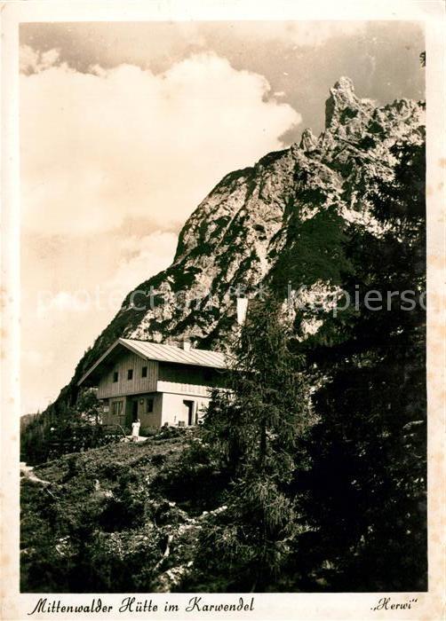 Karwendel Mittenwalder Huette