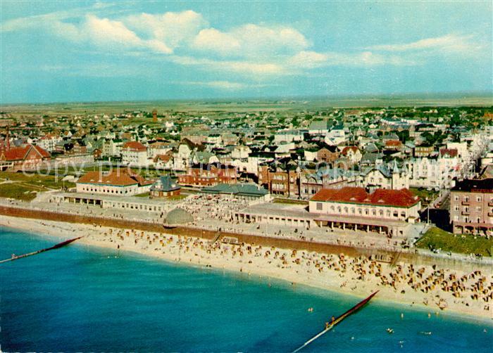 Westerland Sylt Fliegeraufnahme