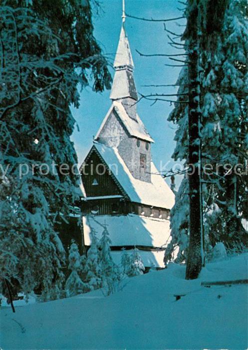 Hahnenklee Auerhahn Nordische Stabholzkirche