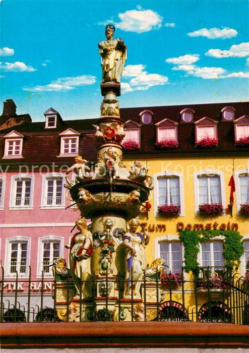 Trier Petrusbrunnen Hauptmarkt