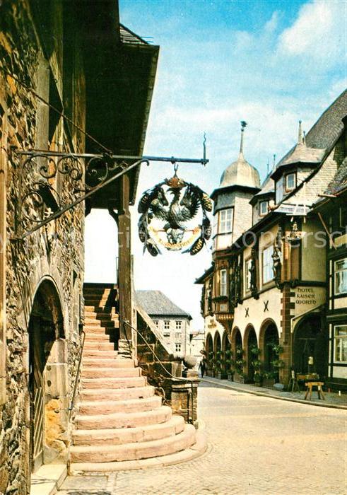 Goslar Eingang Ratskeller Huldigungssaal