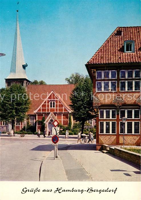Bergedorf Hamburg St. Petri- Paul-Kirche Gasthof Stadt Hamburg