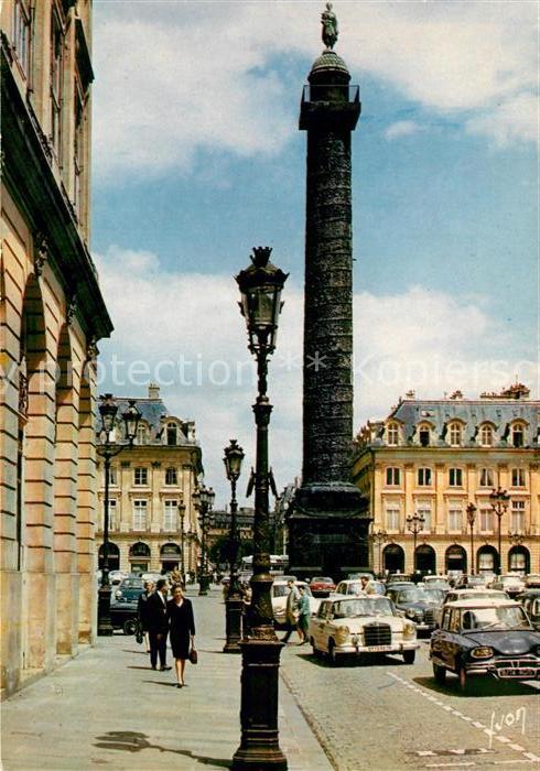Paris Place et Colonne Vendome