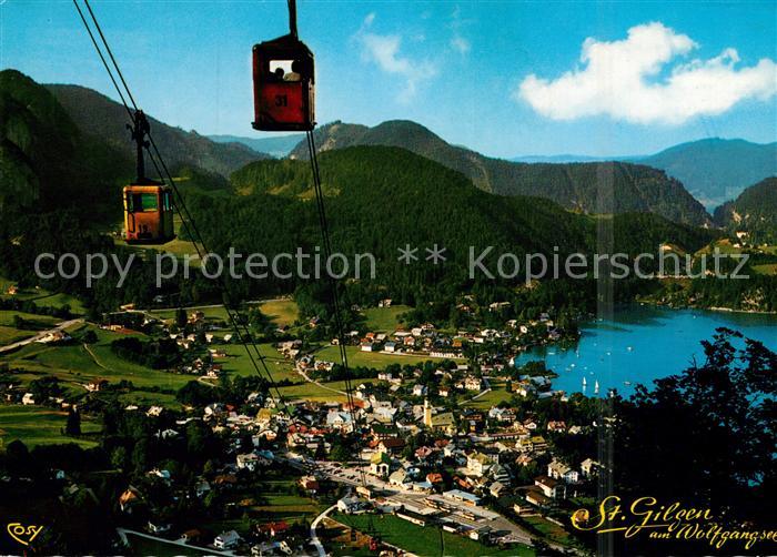 St Gilgen Salzkammergut Gondelbahn Zwoelferhorn