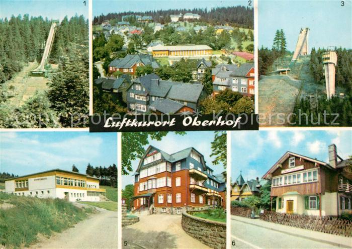 Oberhof Thueringen Thueringenschanze Erholungsheim Jugendherberge Albert Koyser