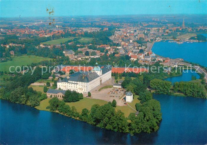 Schleswig Holstein Schloss Gottorf Fliegeraufnahme