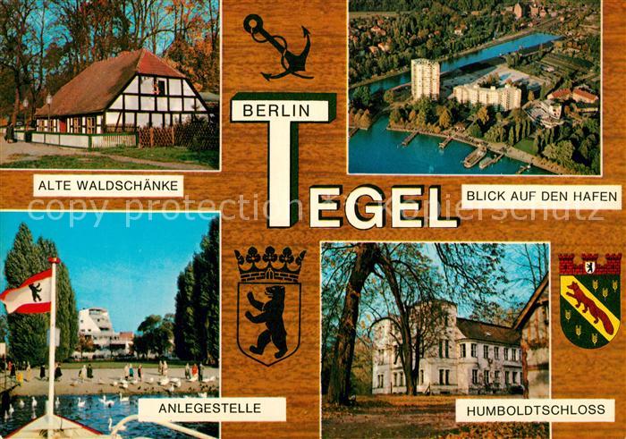 Tegel Hafen Alte Waldschaenke Anlegestelle Humboldtschloss