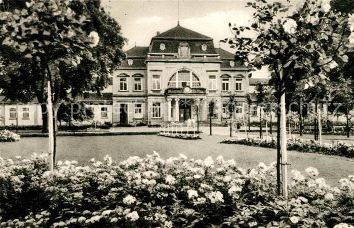 Bad Rothenfelde Badehaus Park Blumenbeet