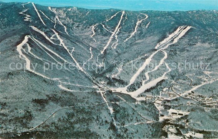 Warren Vermont Sugarbush Valley aerial view