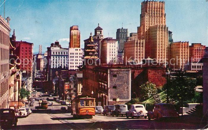 San Francisco California Cable Car California Street