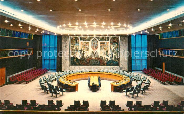 New York City United Nations Security Council Chamber
