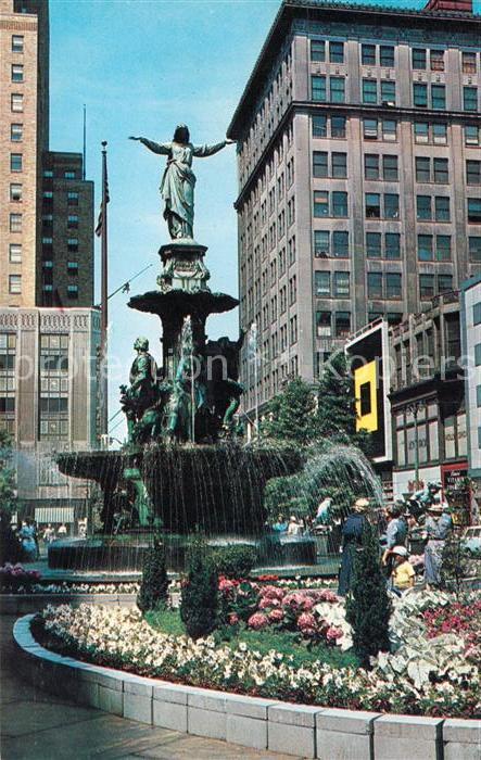 Cincinnati Ohio Fountain Square