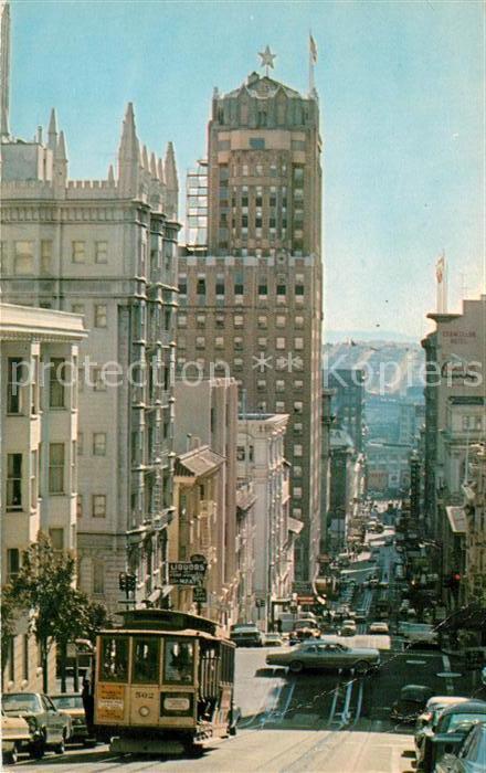 San Francisco California Powell Street Cable Car