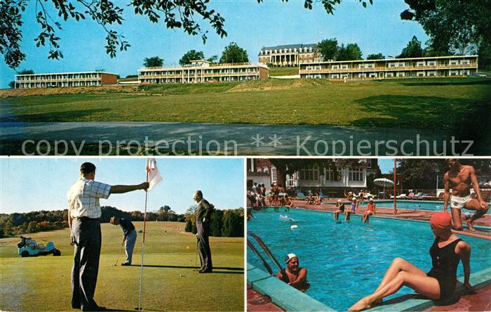 Staunton Virginia Ingleside Motel and Skyview Restaurant Golf Course Swimming Po