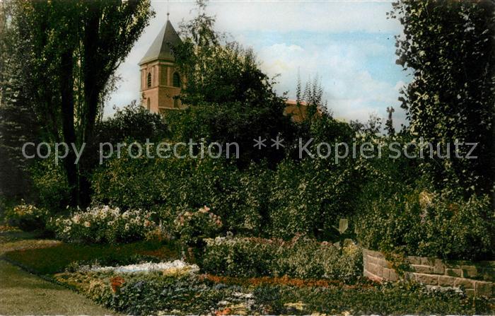 Achern Baden Stadtgarten Kirche