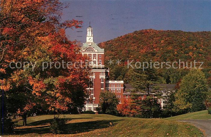 Hot Springs Virginia Homestead Mountain Resort at fall Herbststimmung