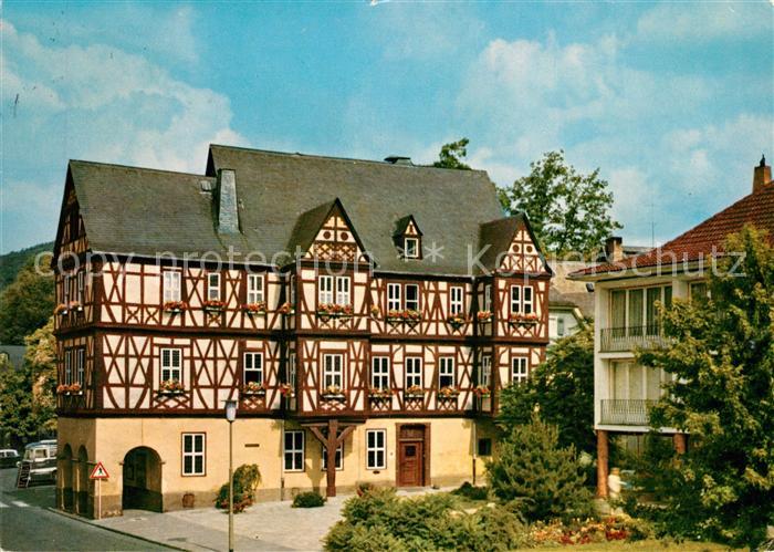 Bad Nassau Rathaus Fachwerkhaus