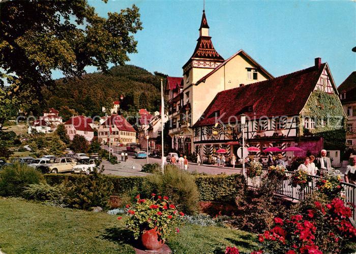 Bad Herrenalb Ortsmotiv Kurort im Schwarzwald