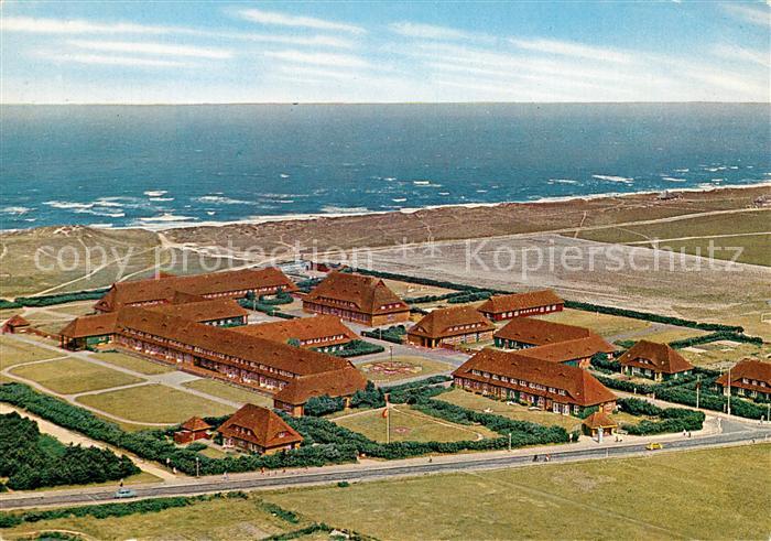 Westerland Sylt Sanatorium Fliegeraufnahme